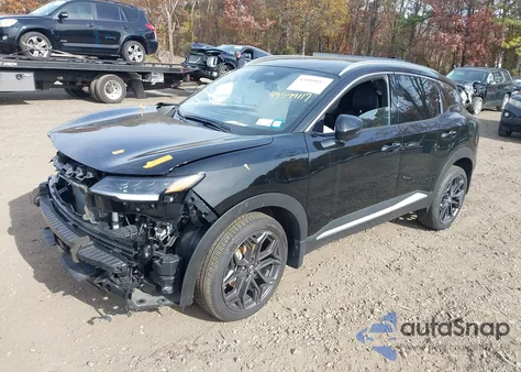 2025 Nissan Kicks Sr Intelligent Awd from USA, damaged, VIN 3N8AP6DB5SL333836